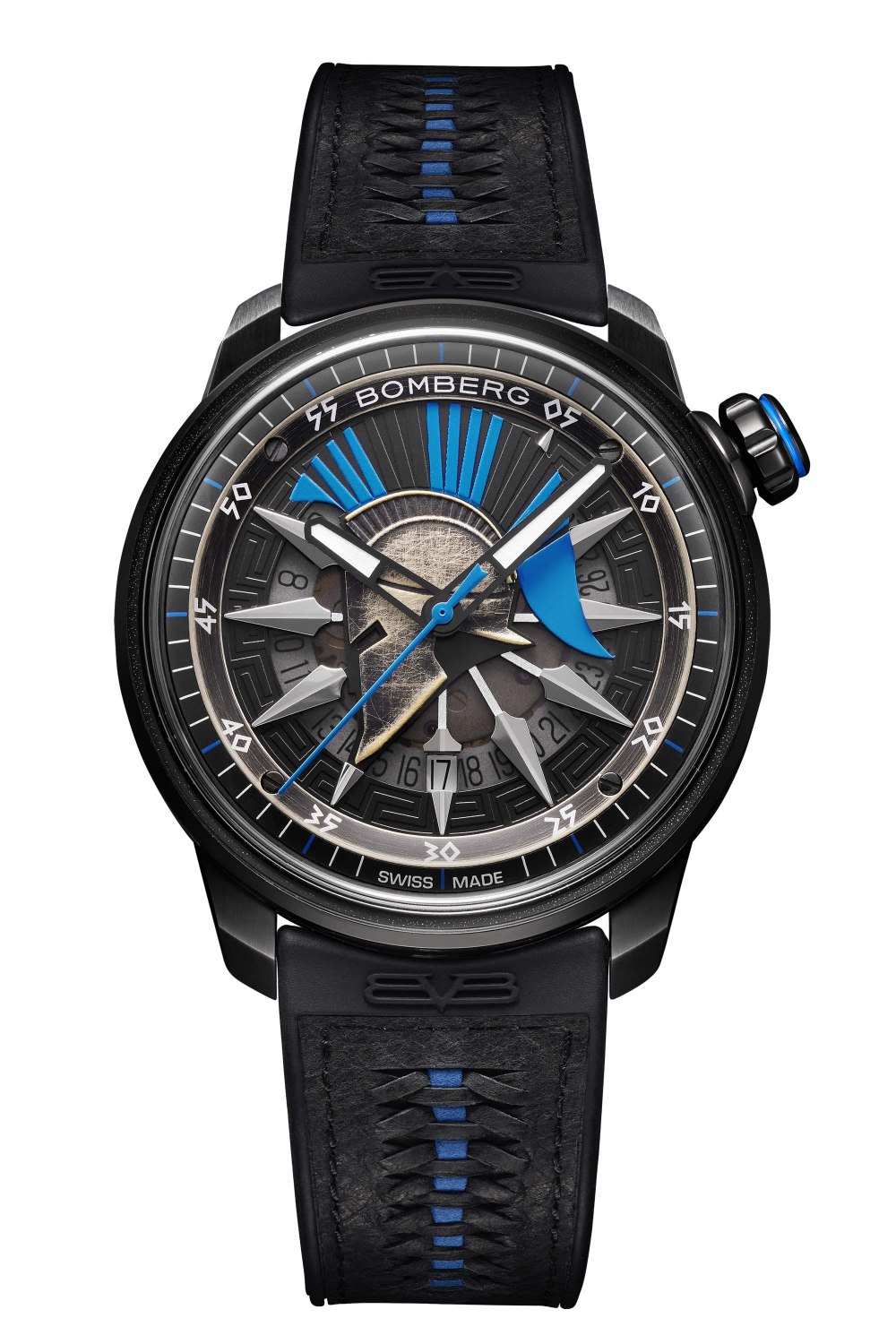Limited Edition BOMBERG BB-01 Automatic SPARTAN Blue